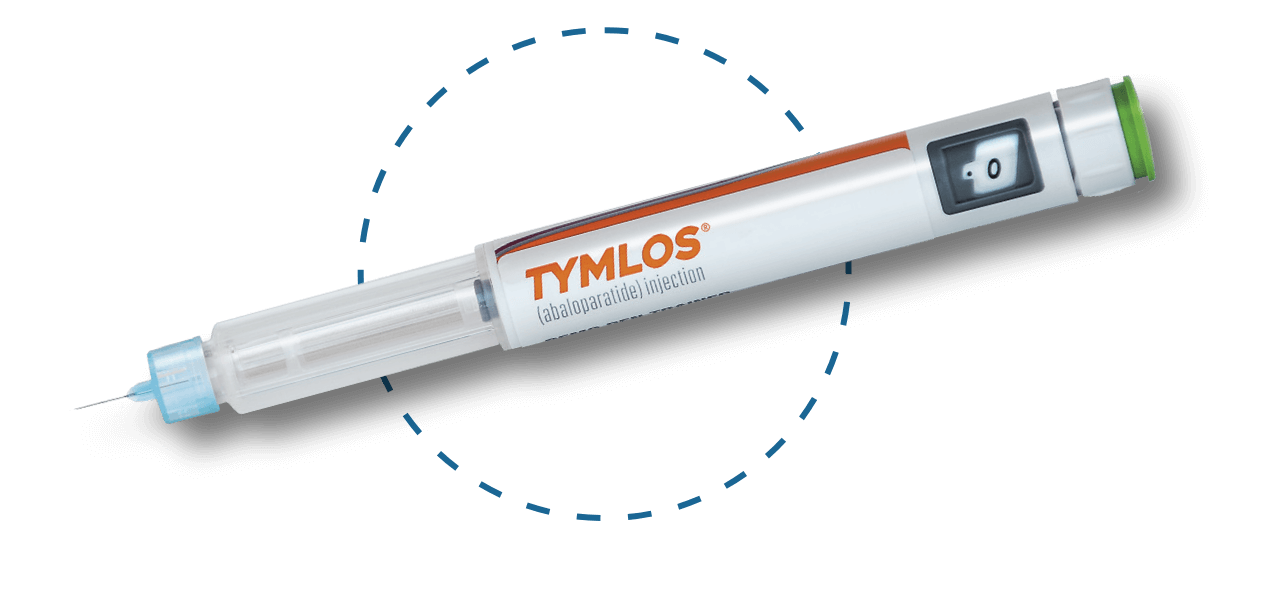 The self-administered TYMLOS daily injection pen